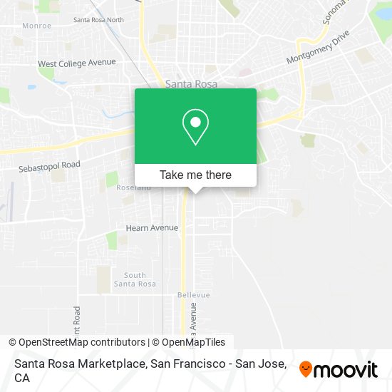 Santa Rosa Marketplace map