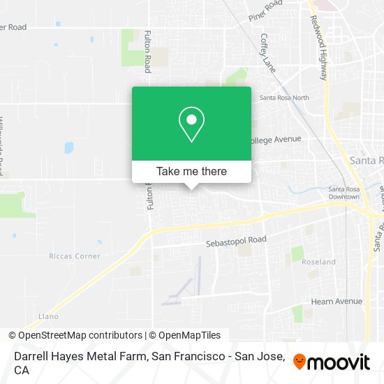 Darrell Hayes Metal Farm map