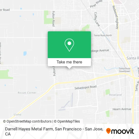 Darrell Hayes Metal Farm map