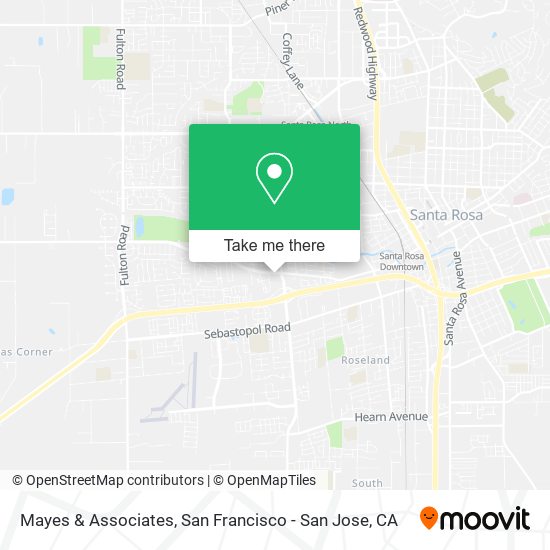 Mayes & Associates map