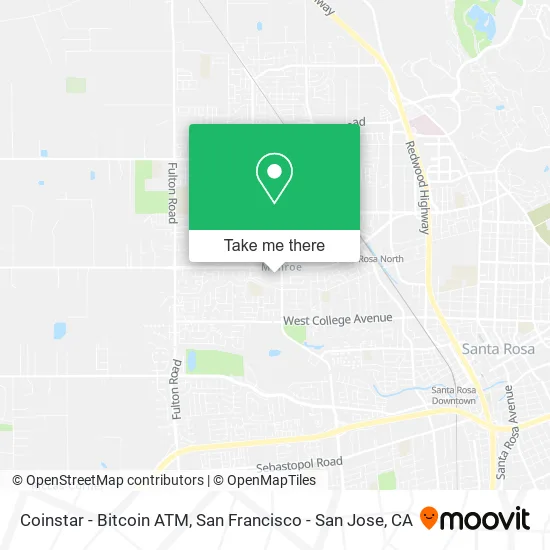 Coinstar - Bitcoin ATM map