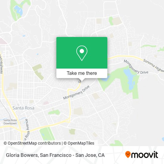 Gloria Bowers map