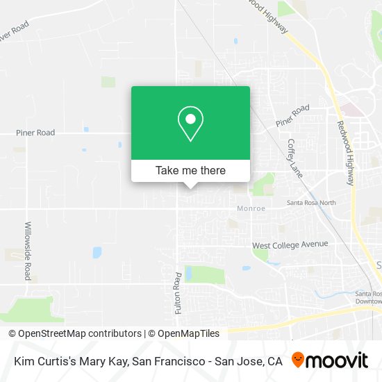 Kim Curtis's Mary Kay map