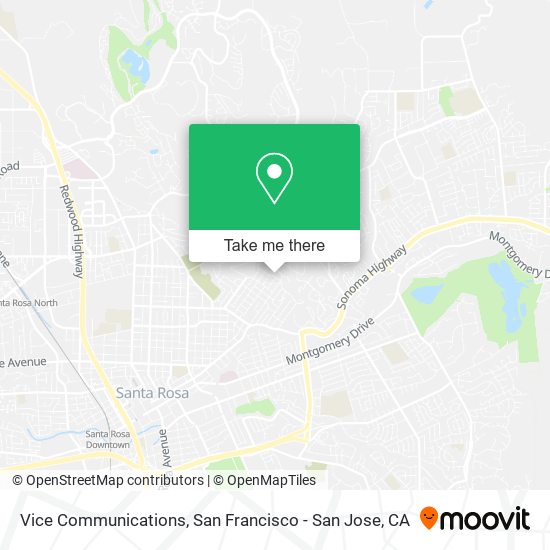 Mapa de Vice Communications