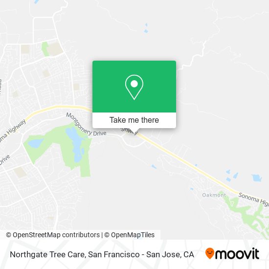 Northgate Tree Care map