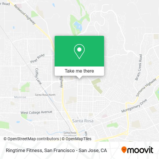 Ringtime Fitness map