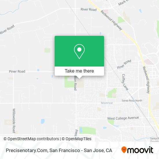 Precisenotary.Com map