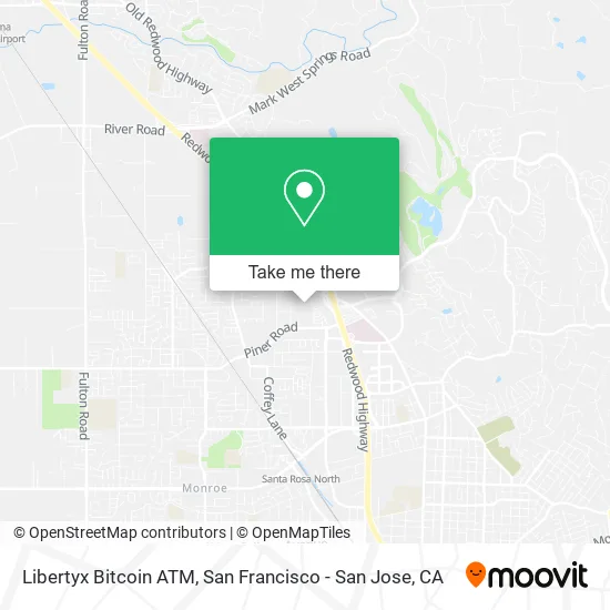 Libertyx Bitcoin ATM map