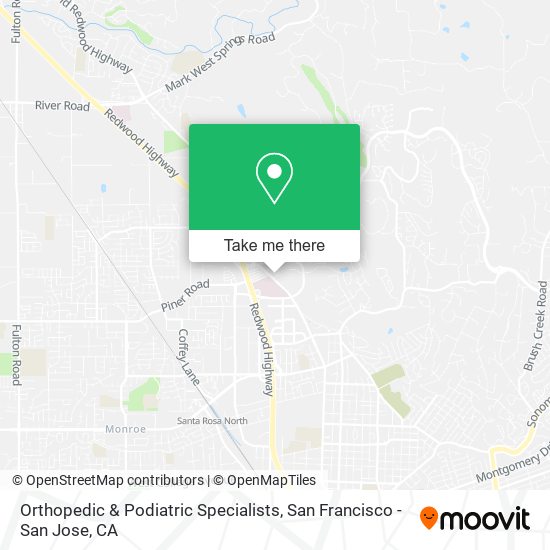 Mapa de Orthopedic & Podiatric Specialists