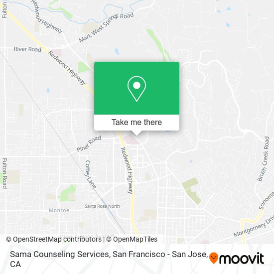 Sama Counseling Services map