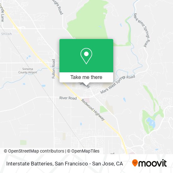 Interstate Batteries map