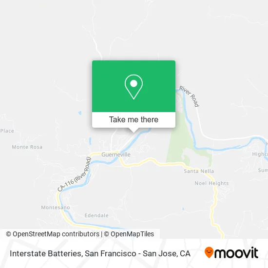 Interstate Batteries map