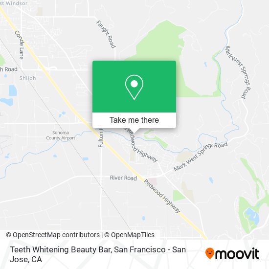 Mapa de Teeth Whitening Beauty Bar