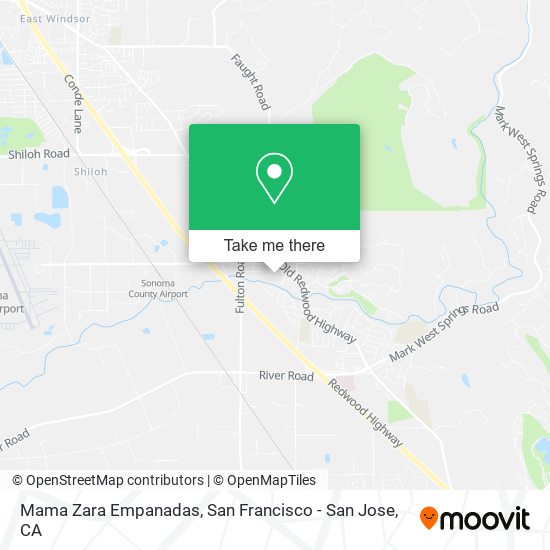 Mapa de Mama Zara Empanadas