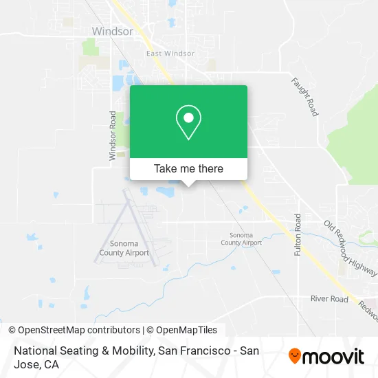 National Seating & Mobility map
