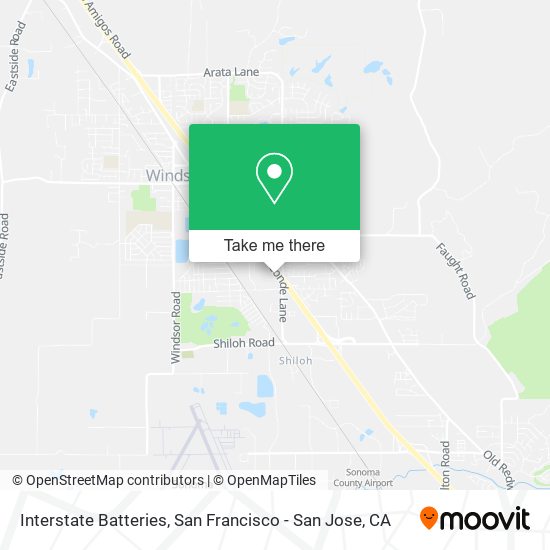 Interstate Batteries map
