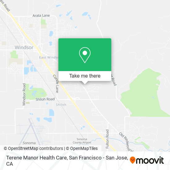 Terene Manor Health Care map