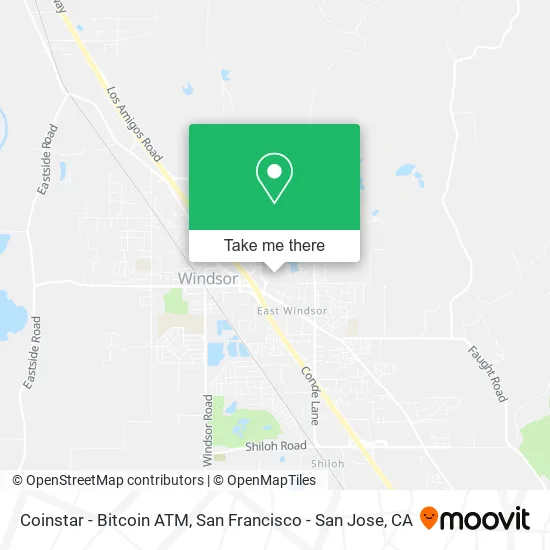 Coinstar - Bitcoin ATM map