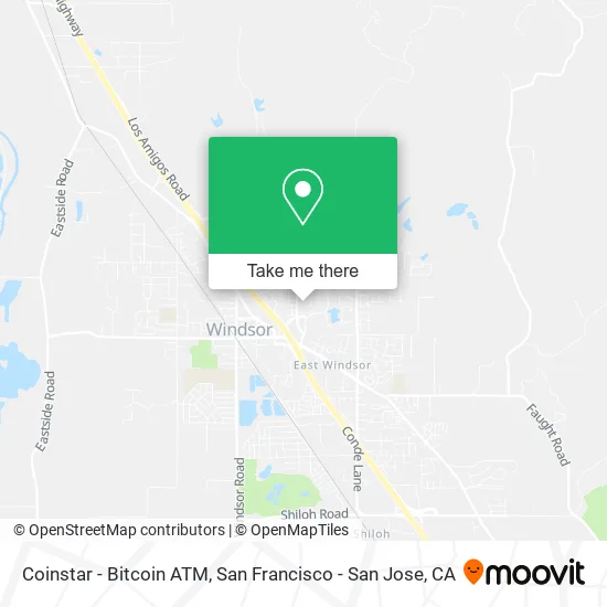 Coinstar - Bitcoin ATM map