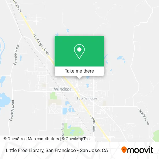 Little Free Library map