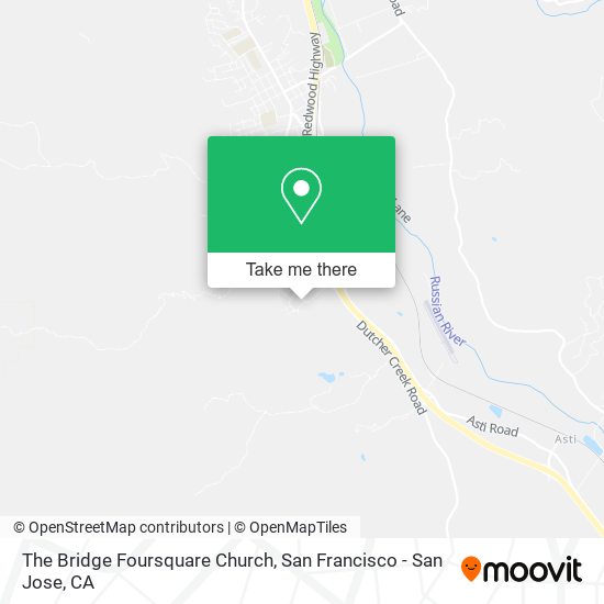 The Bridge Foursquare Church map