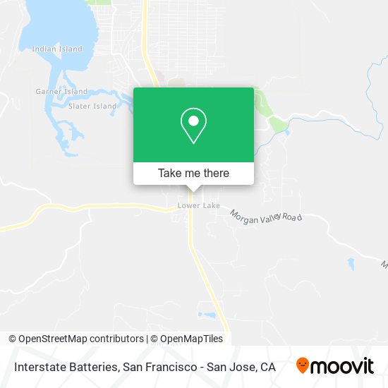 Interstate Batteries map