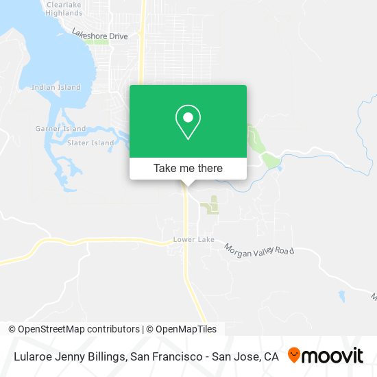 Mapa de Lularoe Jenny Billings