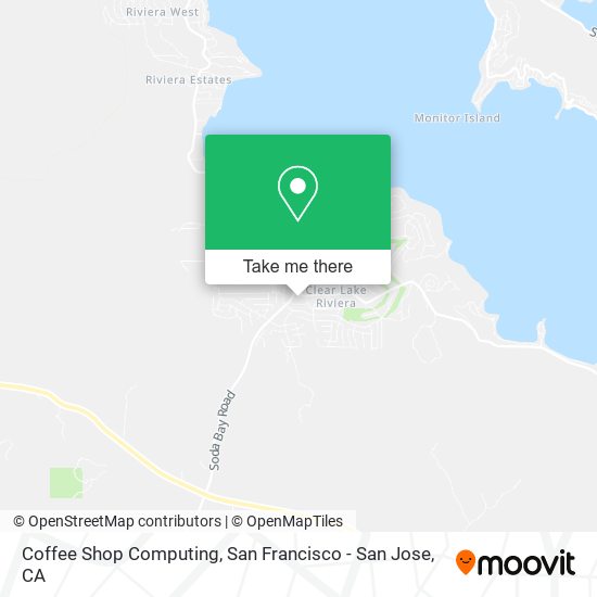 Coffee Shop Computing map
