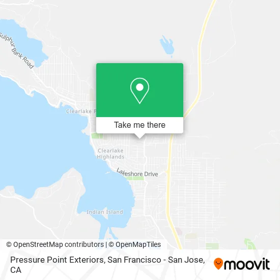Mapa de Pressure Point Exteriors