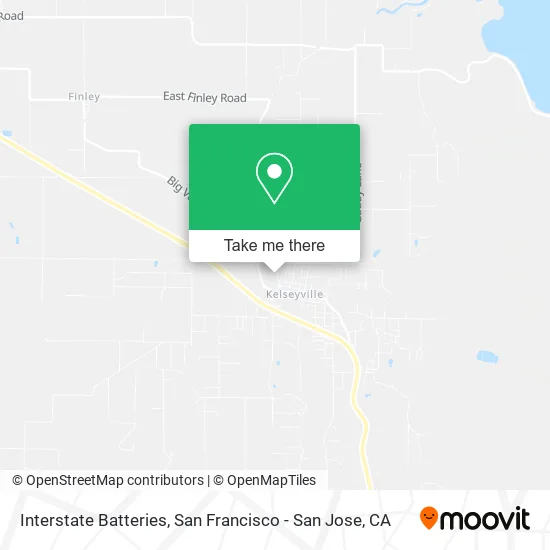 Interstate Batteries map