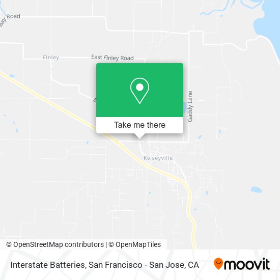 Interstate Batteries map