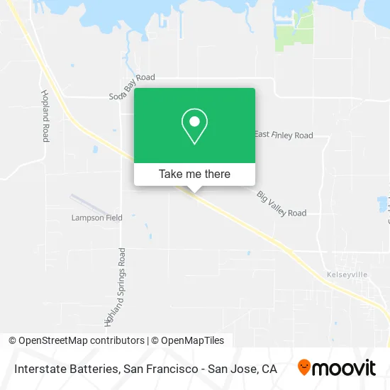 Interstate Batteries map