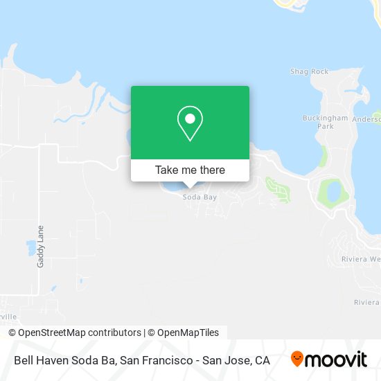 Bell Haven Soda Ba map