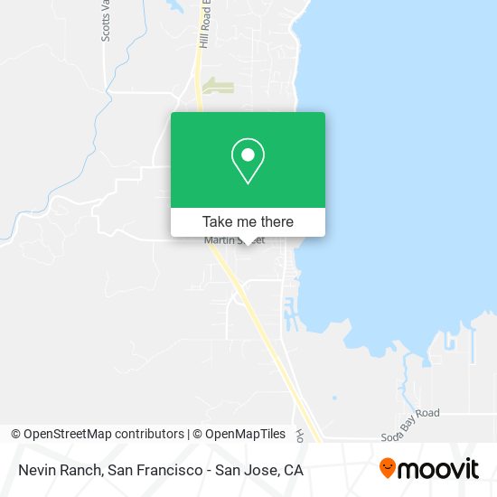 Mapa de Nevin Ranch