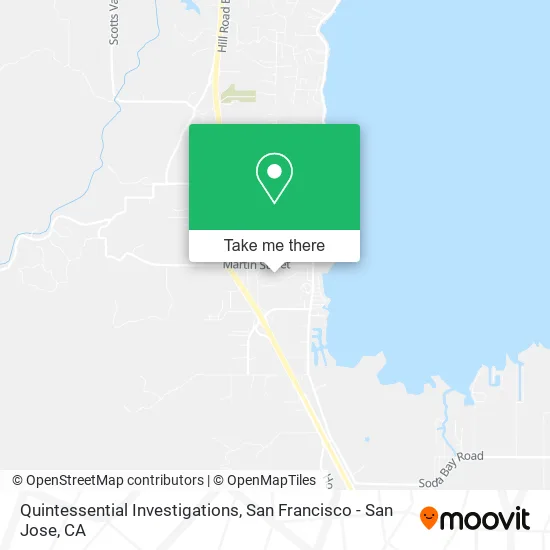 Quintessential Investigations map