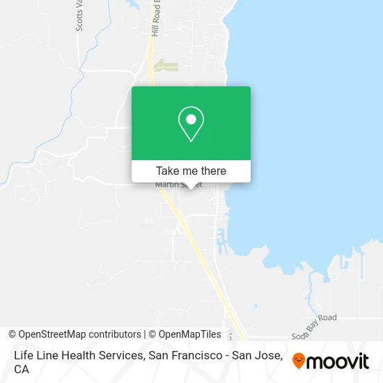 Life Line Health Services map