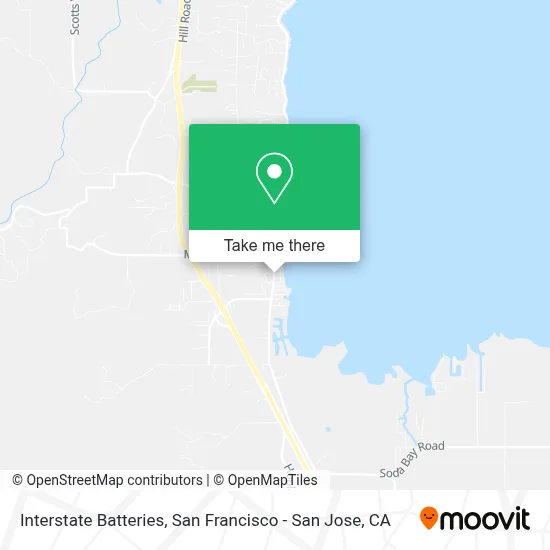 Interstate Batteries map