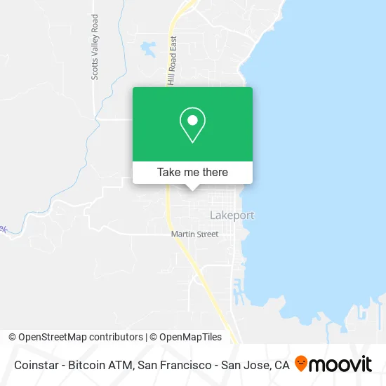 Coinstar - Bitcoin ATM map