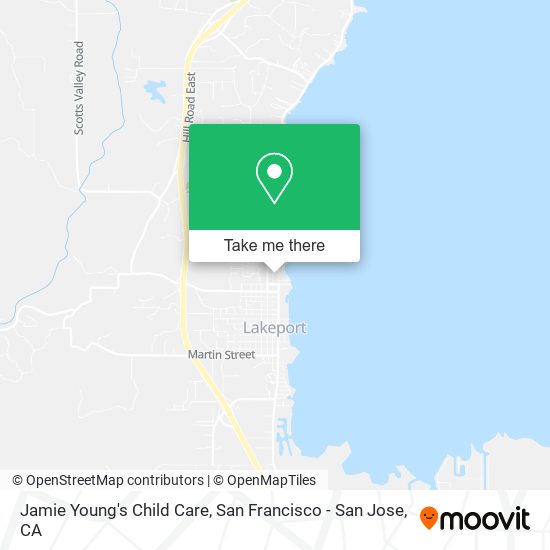 Jamie Young's Child Care map