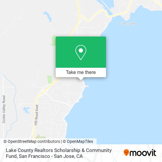 Lake County Realtors Scholarship & Community Fund map