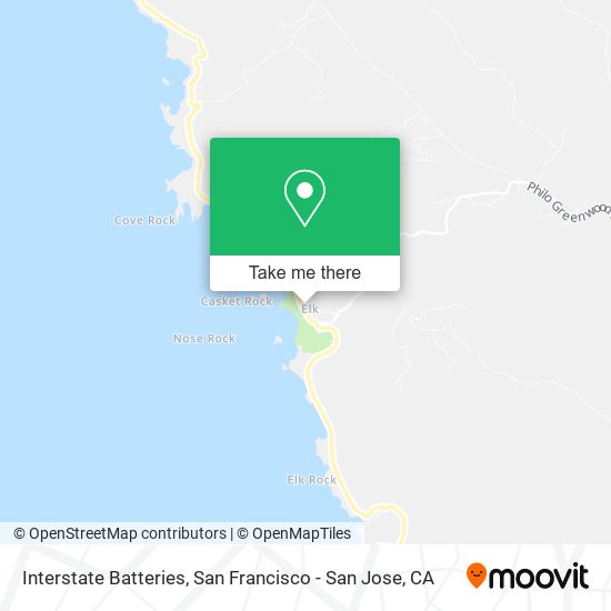 Interstate Batteries map