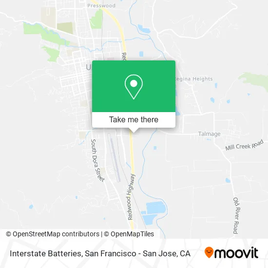 Interstate Batteries map