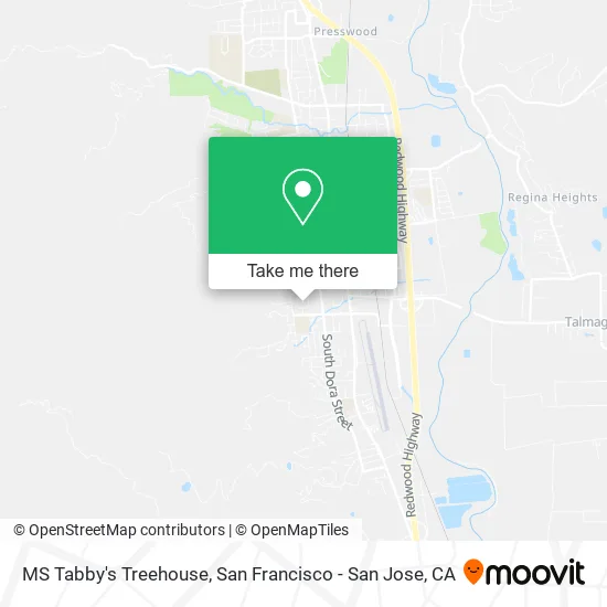 Mapa de MS Tabby's Treehouse
