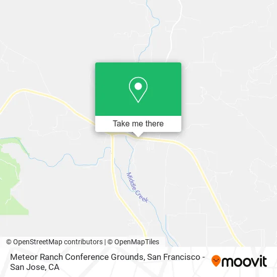 Meteor Ranch Conference Grounds map