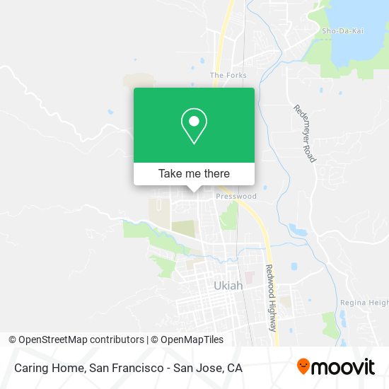 Caring Home map