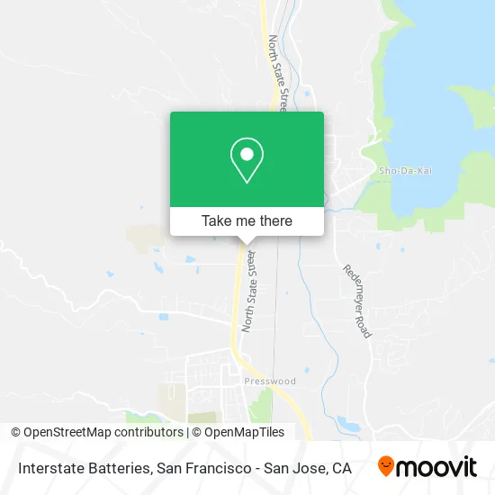Interstate Batteries map
