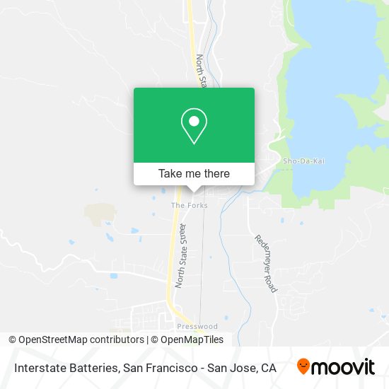 Interstate Batteries map