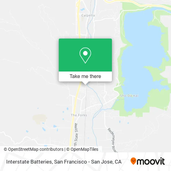 Mapa de Interstate Batteries