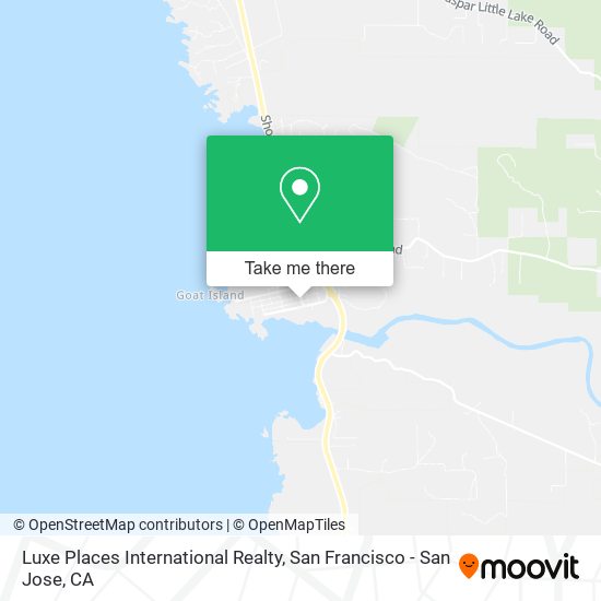 Luxe Places International Realty map