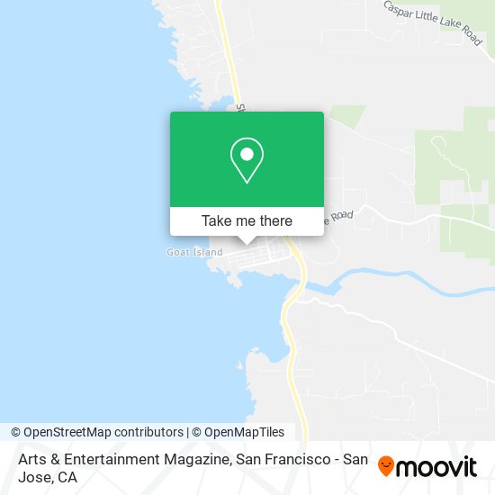 Arts & Entertainment Magazine map